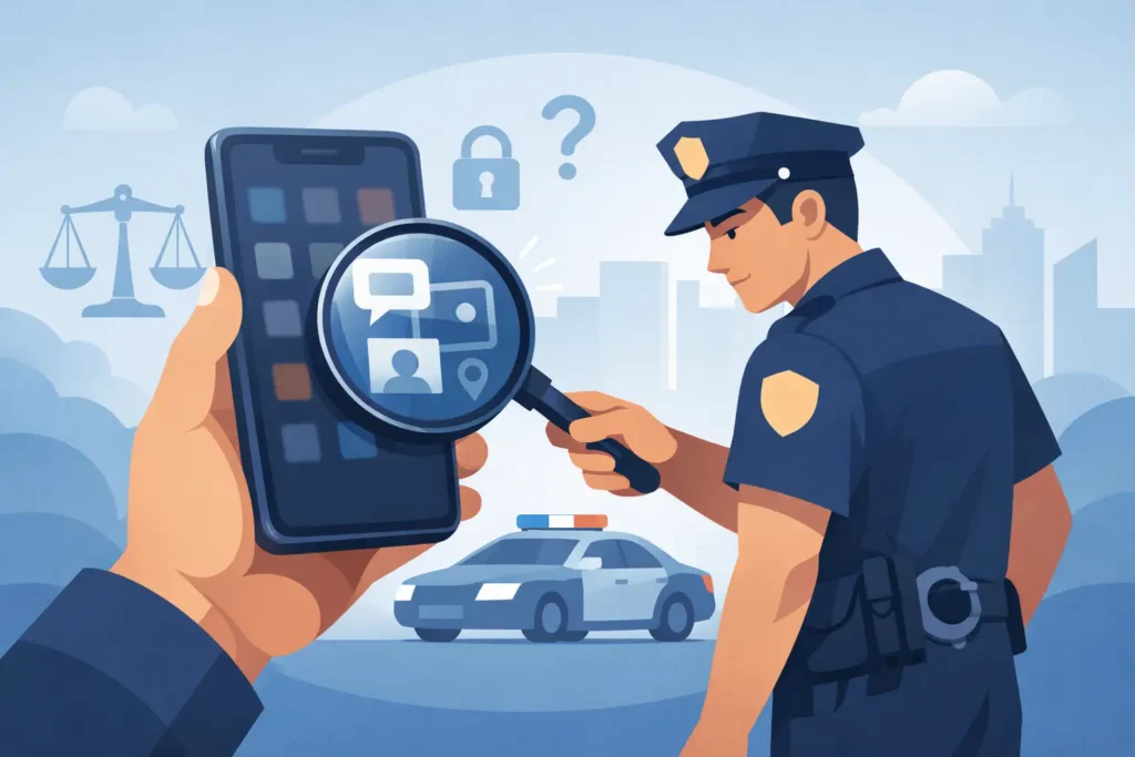 Can police search my phone without a warrant?