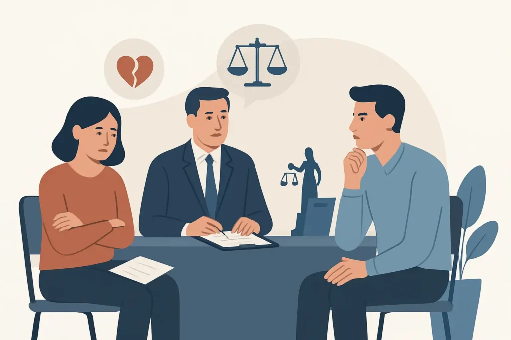 Contested divorce consult: what to bring and ask