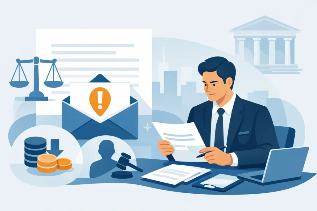 Debt Recovery Demand Letter Template Lawyer