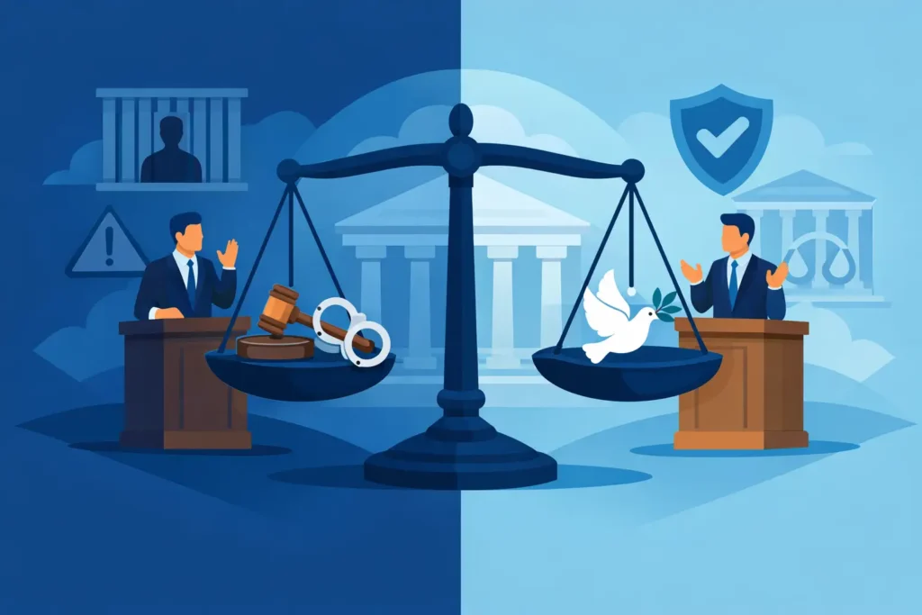 Court Plea Guilty vs Not Guilty