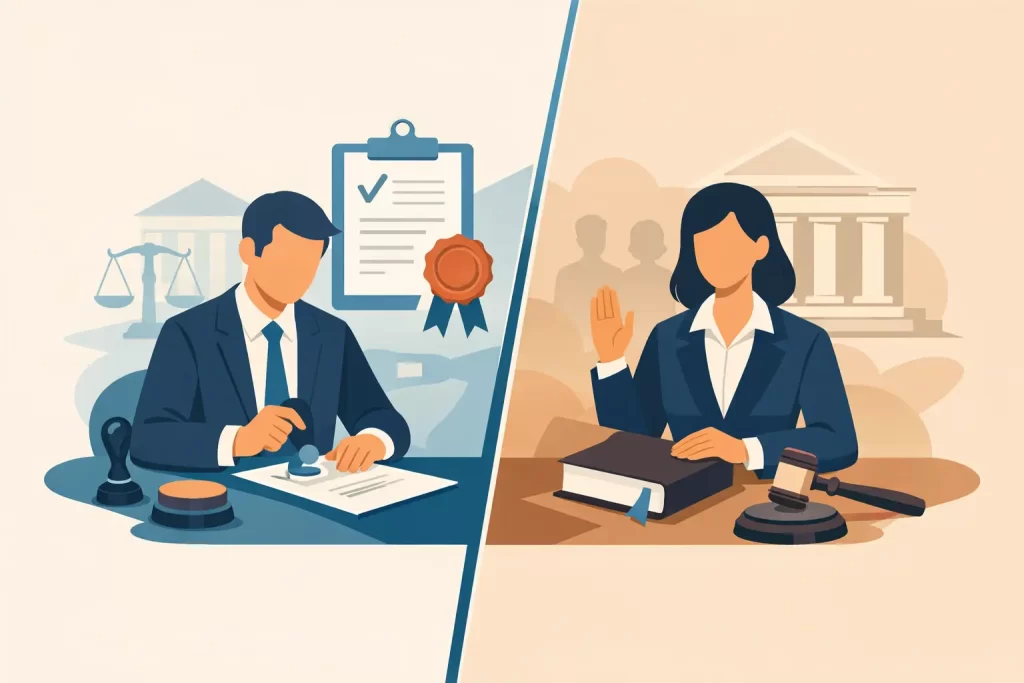 Notary Public vs Lawyer Witness Explained